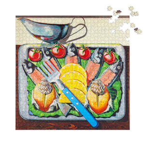 Parkside Puzzles - Fork 1000 Piece Puzzle - The Puzzle Nerds  