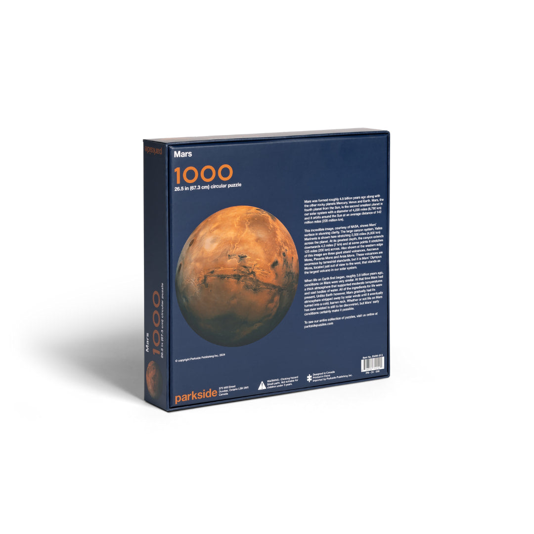 Parkside Puzzles -  Mars 1000 Piece Puzzle - The Puzzle Nerds  