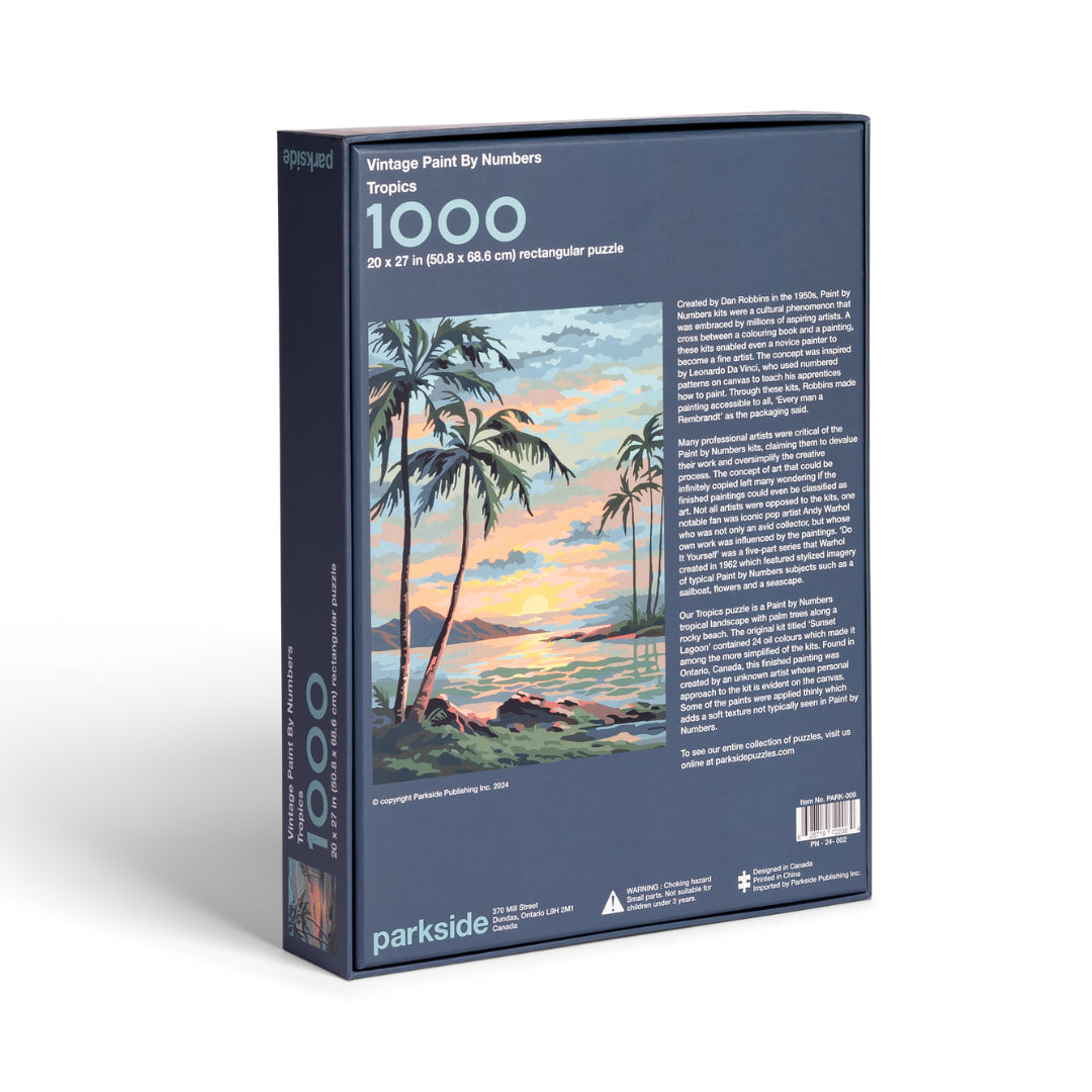 Parkside Puzzles - Tropics 1000 Piece Puzzle - The Puzzle Nerds  