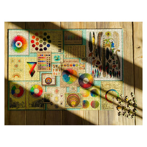 Penny Puzzles - Chromatic Tales 1000 Piece Jigsaw Puzzle - The Puzzle Nerds 