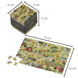 Penny Puzzles - Folks On The Hill 150 Piece Mini Penny Puzzle - The Puzzle Nerds 