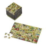 Penny Puzzles - Folks On The Hill 150 Piece Mini Penny Puzzle - The Puzzle Nerds 