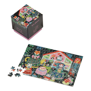 Penny Puzzles - Tea, Please 150 Piece Mini Penny Puzzle - The Puzzle Nerds 