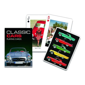 Piatnik - Classic Cars Playing Cards- The Puzzle Nerds 