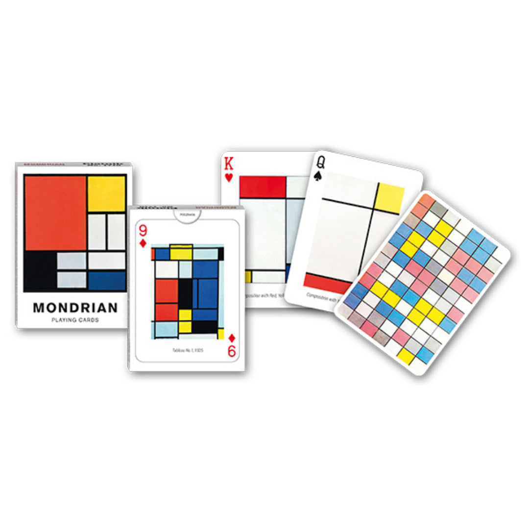 Piatnik  - Mondrion Playing Cards - The Puzzle Nerds 