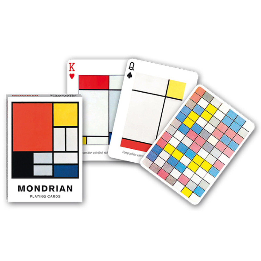 Piatnik - Mondrion Playing Cards - The Puzzle Nerds 