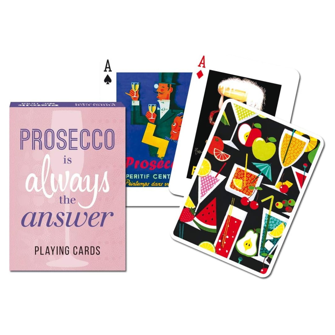 Piatnik - Prosecco Playing Cards - The Puzzle Nerds 