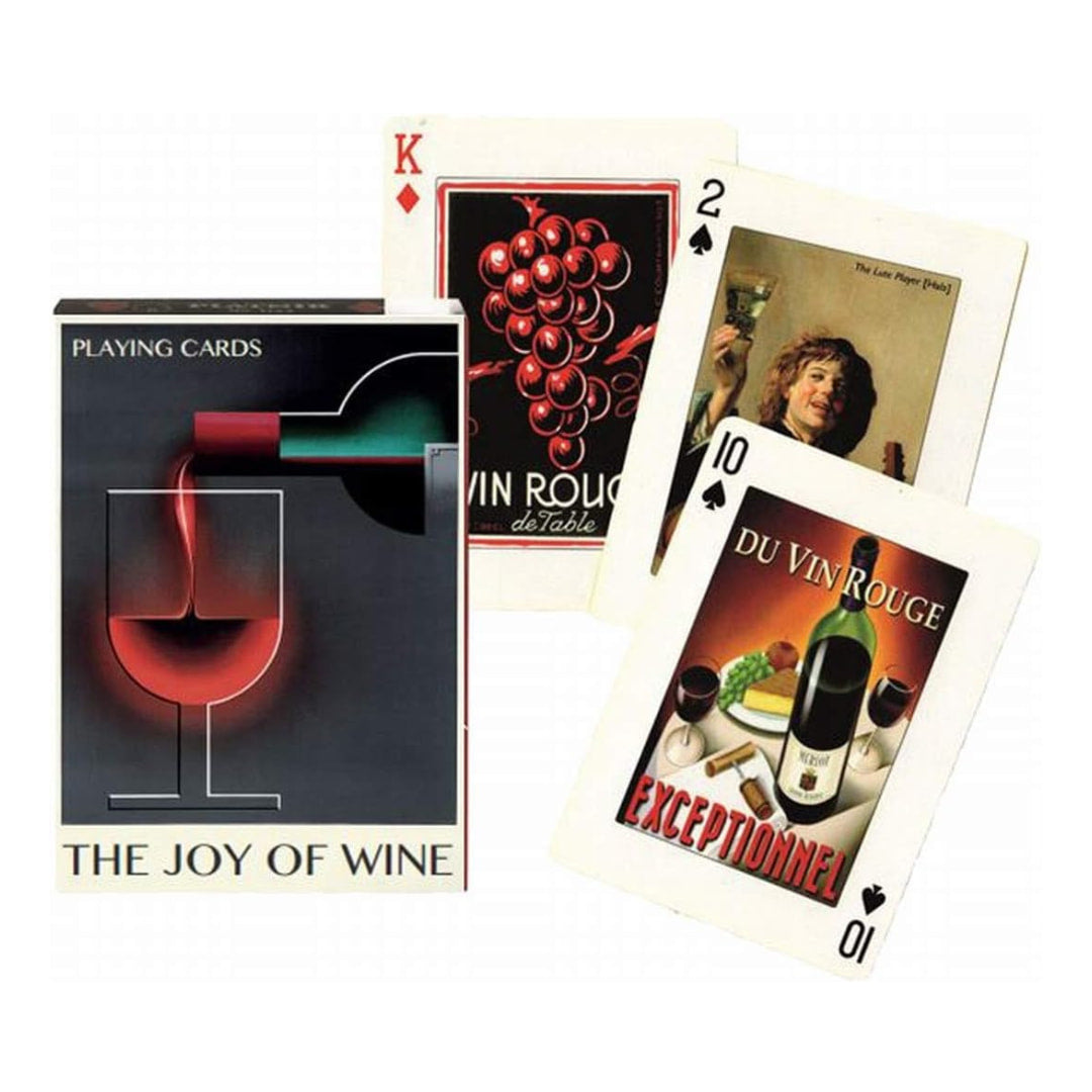 Piatnik - The Joy of Wine Playing Cards - The Puzzle Nerds 