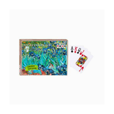 Piatnik souble deck playing cards of Impressionist Van Gogh playing cards with a box on a white background