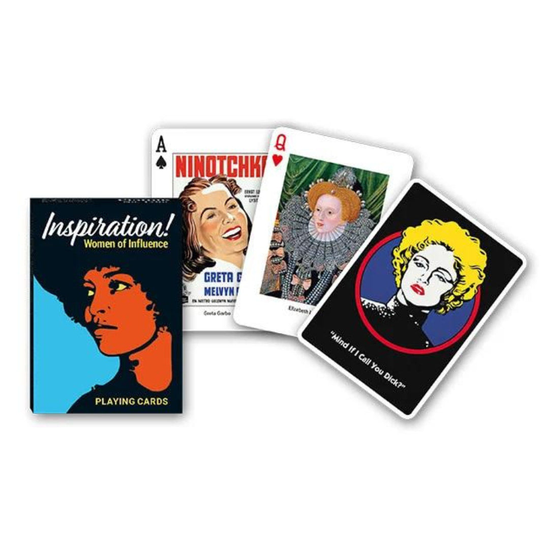 Piatnik Playing Cards - Inspiration! Women Of Influence Playing Cards - The Puzzle Nerds  