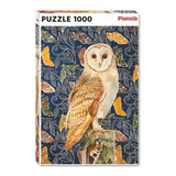 Piatnik Puzzles - Barn Owl With Mouse 1000 Piece Puzzle - The Puzzle Nerds 