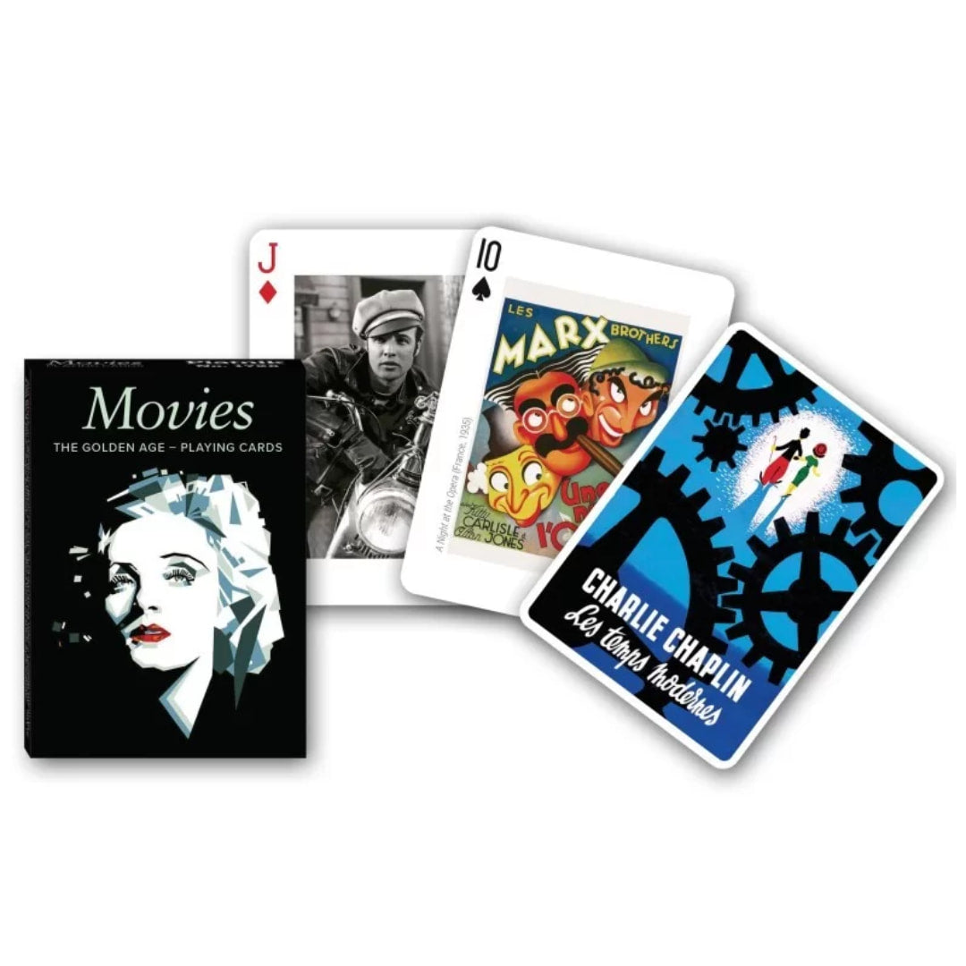 Piatnik Puzzles - Movies The Golden Age Playing Cards - The Puzzle Nerds