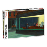 Piatnik puzzle box featuring 'Nighthawks' artwork by Edward Hopper