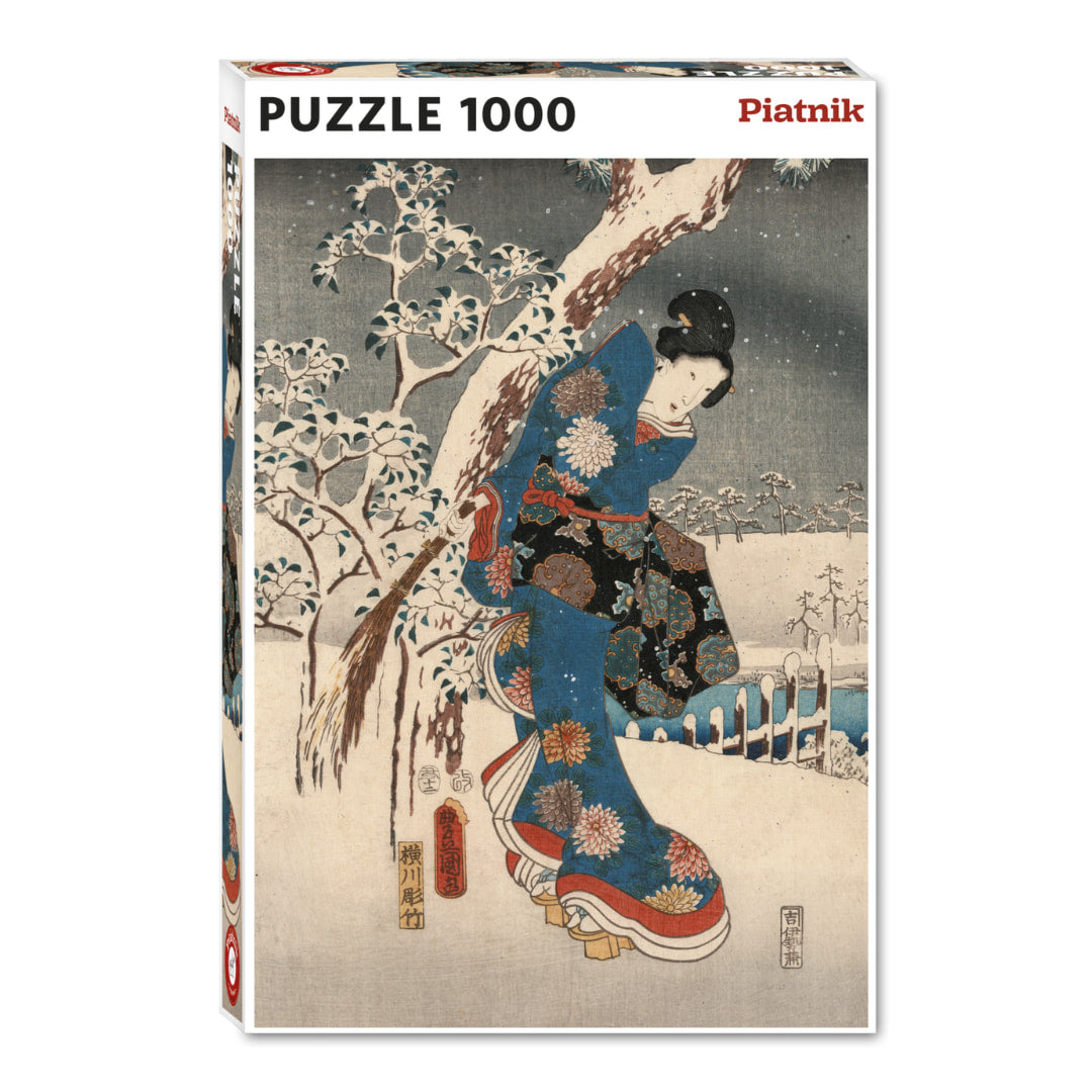 Piatnik Puzzles - Tale Of Genji 1000 Piece Puzzle - The Puzzle Nerds  