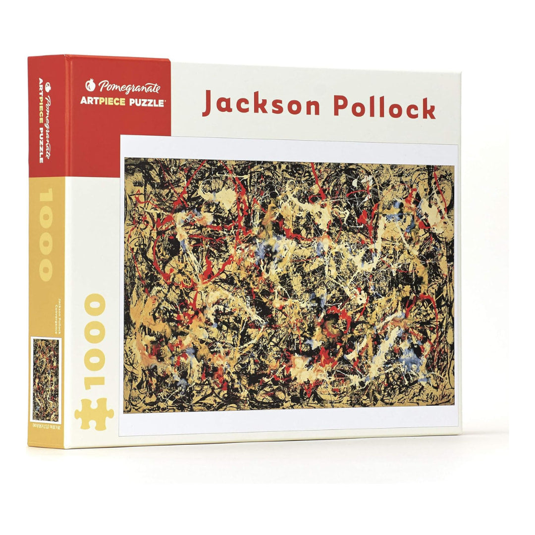Pomegranate - Jaskon Pollock - Convergence 1000 Piece Puzzle - The Puzzle Nerds  