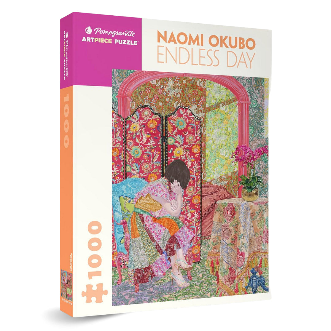 Pomegranate  - Naomi Okubo Endless Day 1000-Piece Jigsaw Puzzle - The Puzzle Nerds 