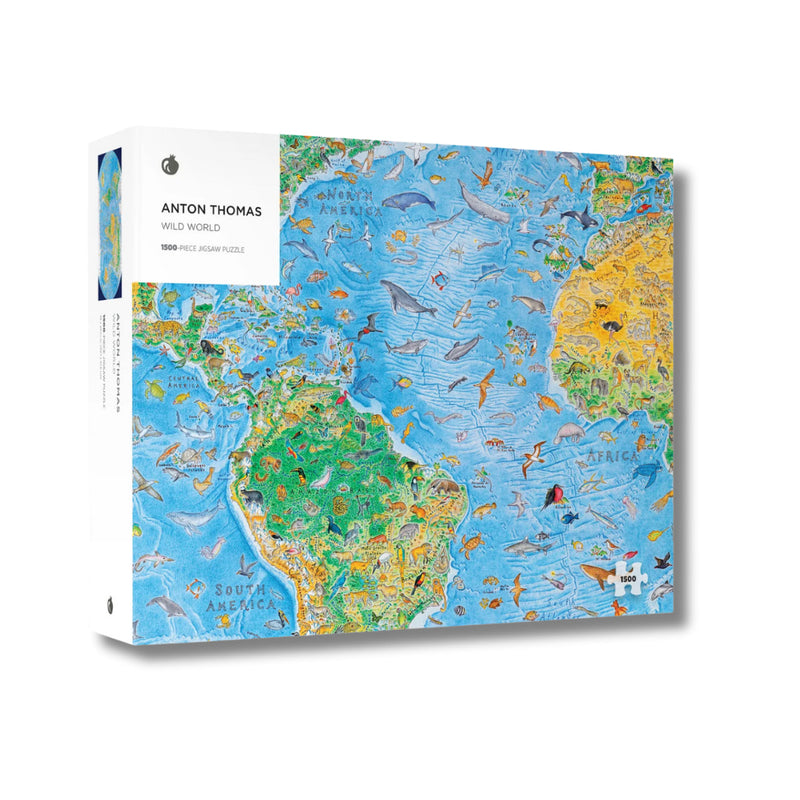 Wild World by Anton Thomas 1500 Piece Puzzle – The Puzzle Nerds