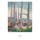 Pomegranate Puzzles - Emily Carr Totem Poles 1000-Piece Jigsaw Puzzle - The Puzzle Nerds 