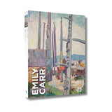 Pomegranate Puzzles - Emily Carr Totem Poles 1000-Piece Jigsaw Puzzle - The Puzzle Nerds 