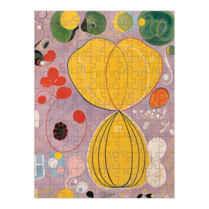 Pomegranate Puzzles - Hilma af Klint 120 Piece Double-Sided Puzzle - The Puzzle Nerds  