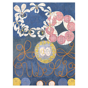 Pomegranate Puzzles - Hilma af Klint 120 Piece Double-Sided Puzzle - The Puzzle Nerds  