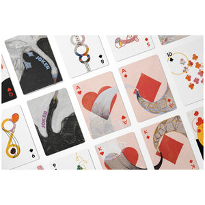 Pomegranate Puzzles - Hilma af Klint Playing Cards - The Puzzle Nerds 