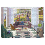 Pomegranate Puzzles - Kathryn Freeman The Sunday Paper 1000-Piece Jigsaw Puzzle - The Puzzle Nerds 