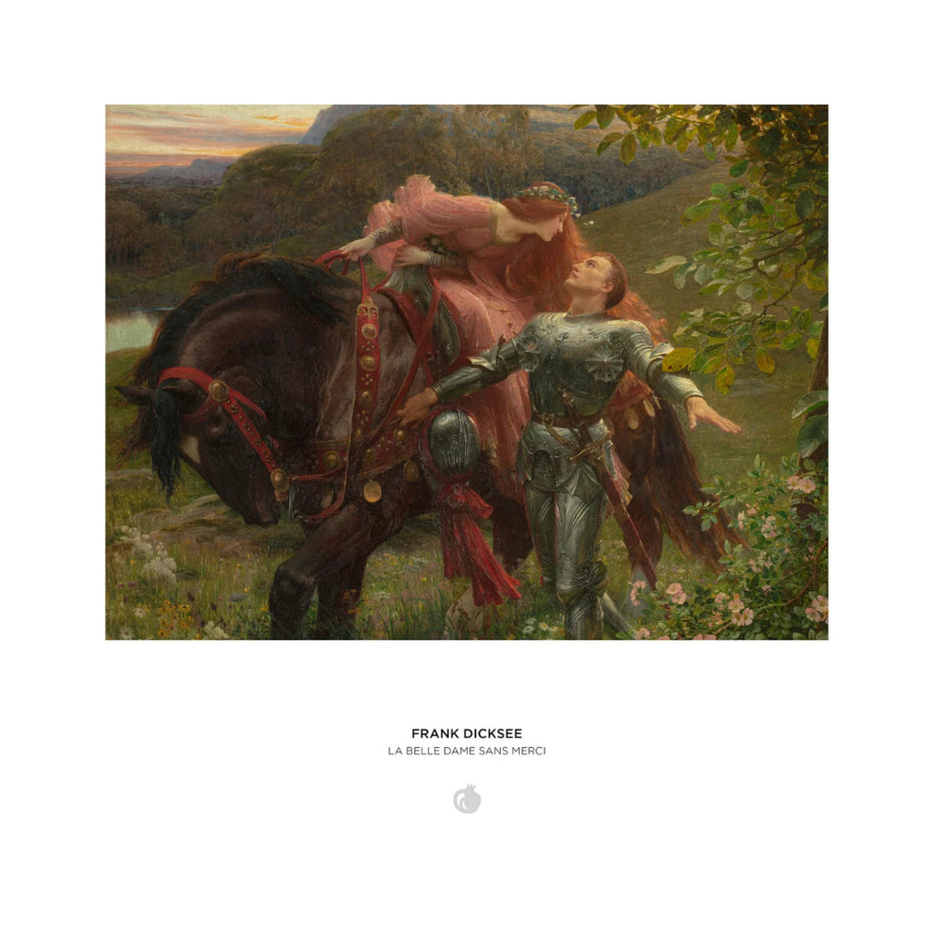 La Belle Dame Sans Merci, 1893 By Sir Frank Dicksee-12X16\" (Art Print...