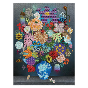 Pomegranate Puzzles -Still Life With Flowers by Casey Gray 1000 Piece Puzzle  The Puzzle Nerds