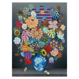 Pomegranate Puzzles -Still Life With Flowers by Casey Gray 1000 Piece Puzzle  The Puzzle Nerds