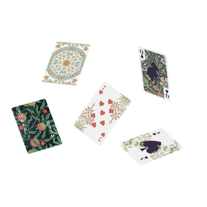 Pomegranate Puzzles -William Morris Playing Cards - The Puzzle Nerds 