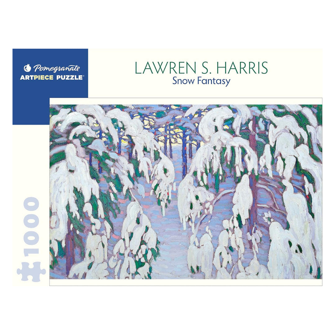 Pomegrante Puzzles - Lawren Harris Snow Fantasy 1000 Piece Puzzle  - The Puzzle Nerds 
