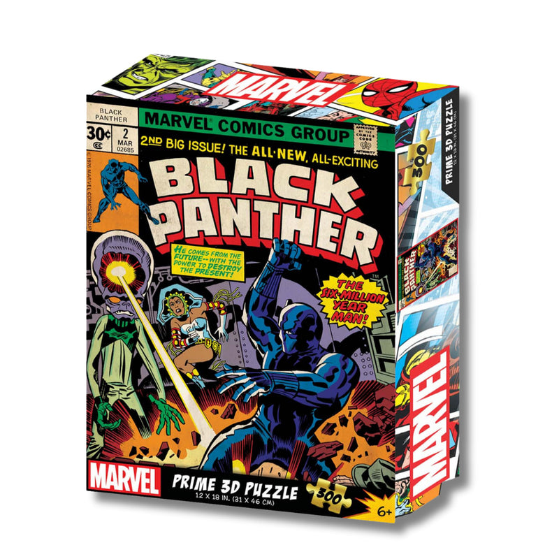 Black Panther Marvel 3D 300 Piece Puzzle – The Puzzle Nerds
