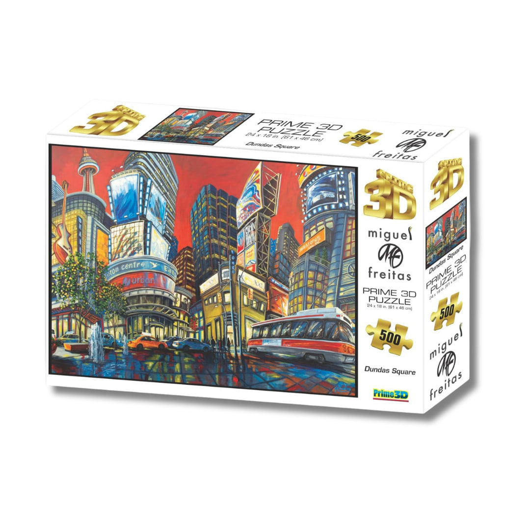 Prime 3D Puzzles - Dundas Square 3D 500 Piece Puzzle - The Puzzle Nerds  