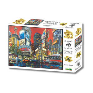 Prime 3D Puzzles - Dundas Square 3D 500 Piece Puzzle - The Puzzle Nerds  