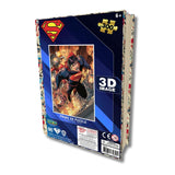 Prime 3D Puzzles - Superman DC Comics 3D 300 Piece Puzzle In Tin Book Packaging - The Puzzle Nerds  