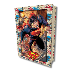 Prime 3D Puzzles - Superman DC Comics 3D 300 Piece Puzzle In Tin Book Packaging - The Puzzle Nerds  