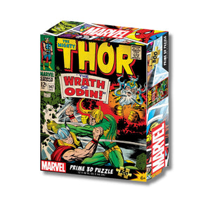 Prime 3D Puzzles - Thor The Wrath Of Odin! Marvel 3D 300 Piece Puzzle - The Puzzle Nerds  