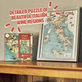 Puzzle Cru - Wines Of Italy 1000 Piece Puzzle - The Puzzle Nerds 