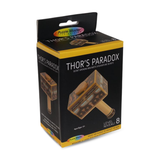 Thor's Paradox puzzle packaging with black and yellow design