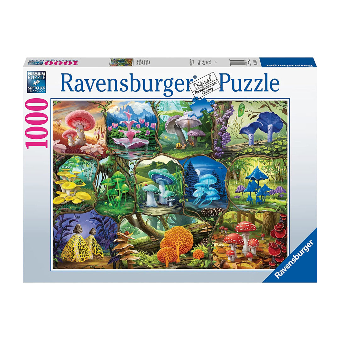 Ravensburger - Beautiful Mushrooms 1000 Piece Puzzle - The Puzzle Nerds