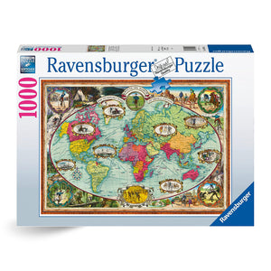 Ravensburger - Bicycle Ride Around the World 1000 Piece Puzzle - The Puzzle Nerds