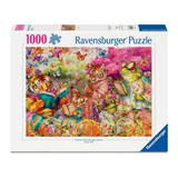 Ravensburger puzzle box with colorful illustration of animals reading books