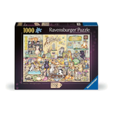 Ravensburger puzzle box with a colorful illustration of cats surrounded by eggs.