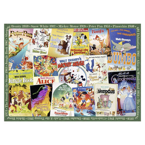 Ravensburger - Disney Vintage Movie Posters 1000 Piece Puzzle - The Puzzle Nerds
