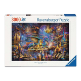 Ravensburger puzzle box with fantasy scene design on a white background