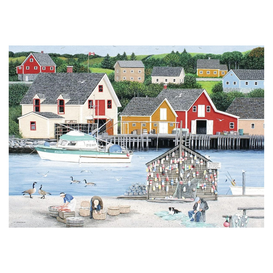 Ravensburger - Fisherman's Cove 1000 Piece Puzzle - The Puzzle Nerds 
