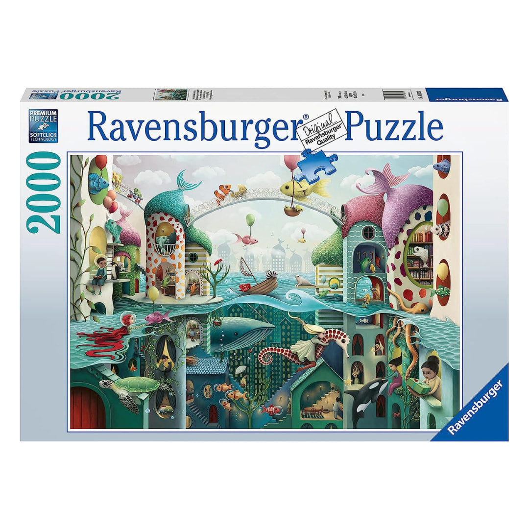 Ravensburger - If Fish Could Walk 2000 Piece Puzzle - The Puzzle Nerds 