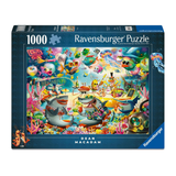 Ravensburger puzzle box with colorful underwater scene design