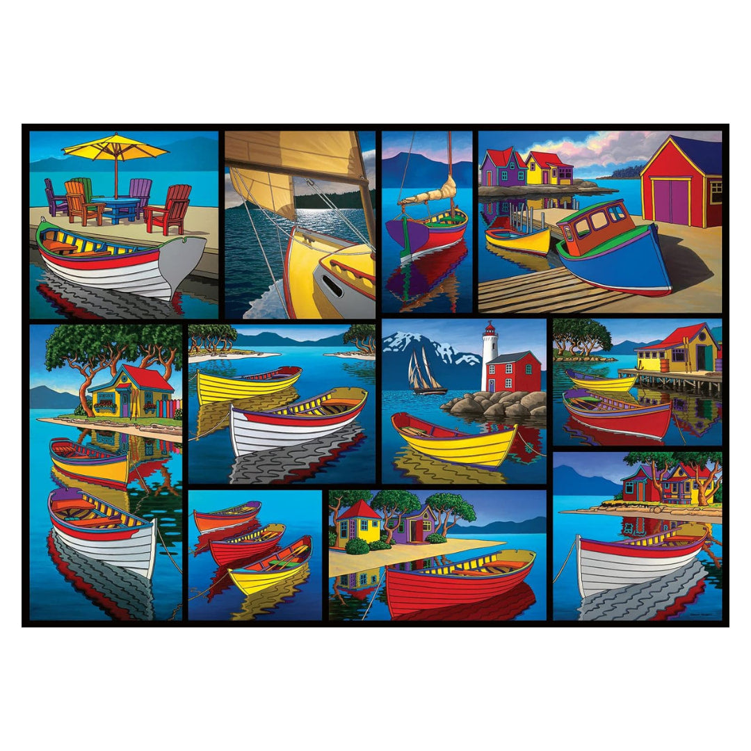 Ravensburger - On The Water 1000 Piece Puzzle - The Puzzle Nerds 